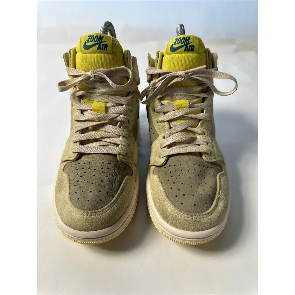 Nike Air Jordan 1 High Zoom CMFT 2 Citron Sneaker Shoes Womens Size US 5